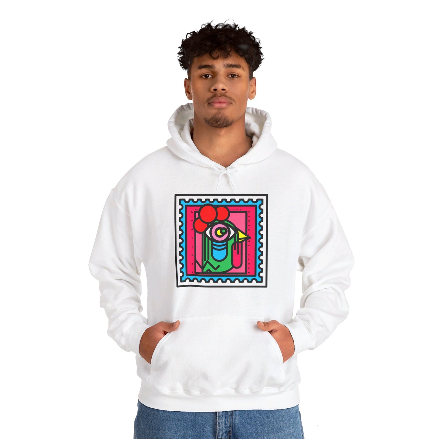 Zimbabwe Stamp™ Hooded Sweatshirt