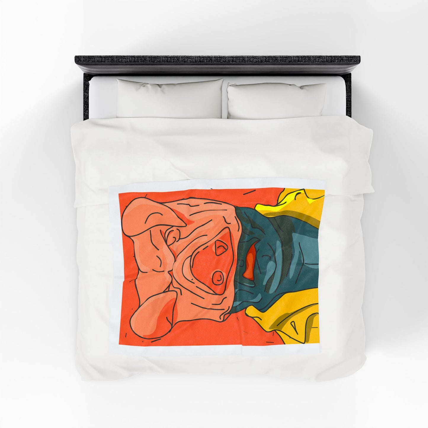 Whimsical Pig Plush Blanket for Cozy Nights