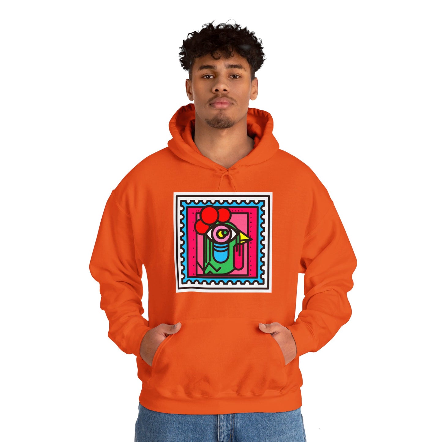 Zimbabwe Stamp™ Hooded Sweatshirt