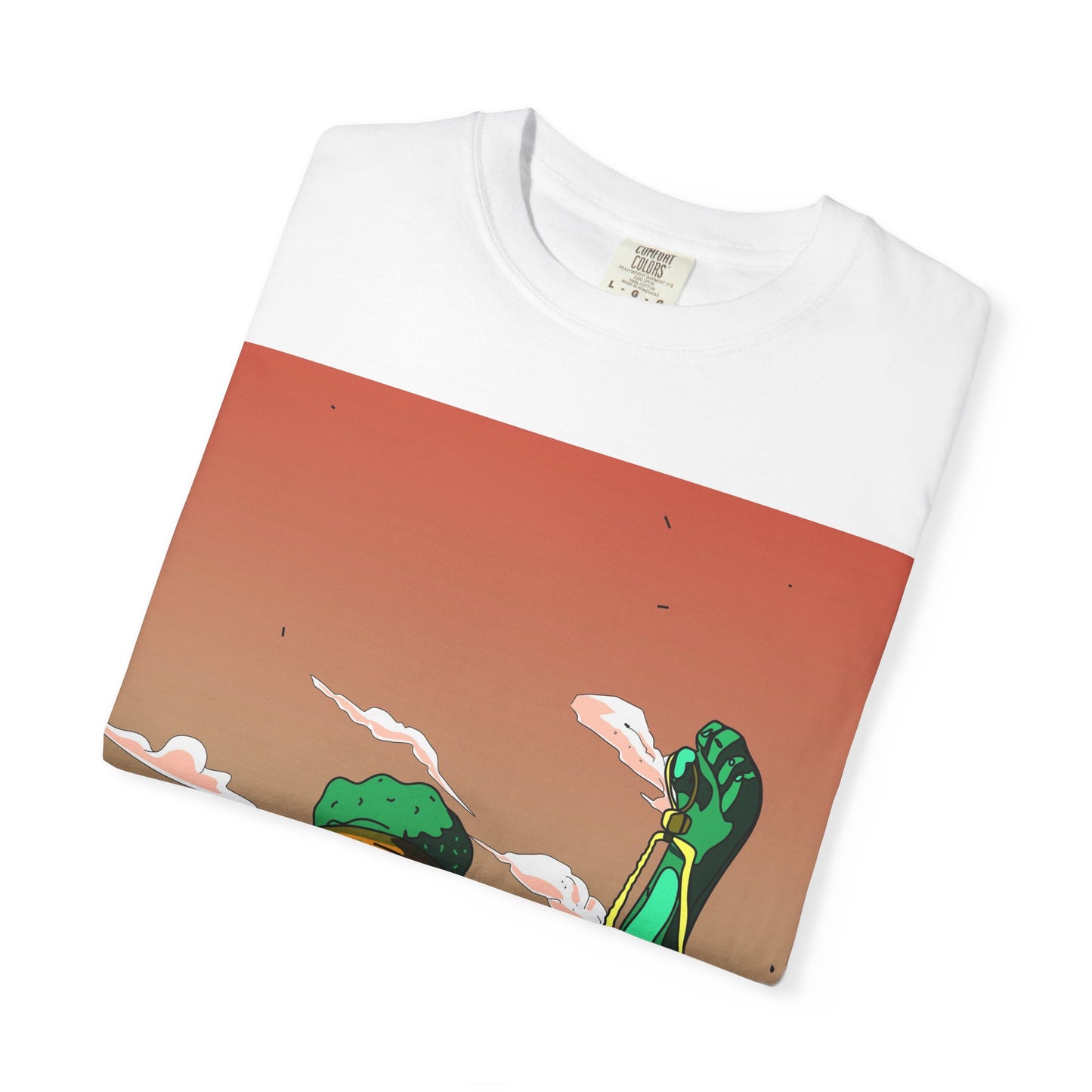 Empowered Justice T-Shirt - Unisex Garment-Dyed Tee with Artistic Design