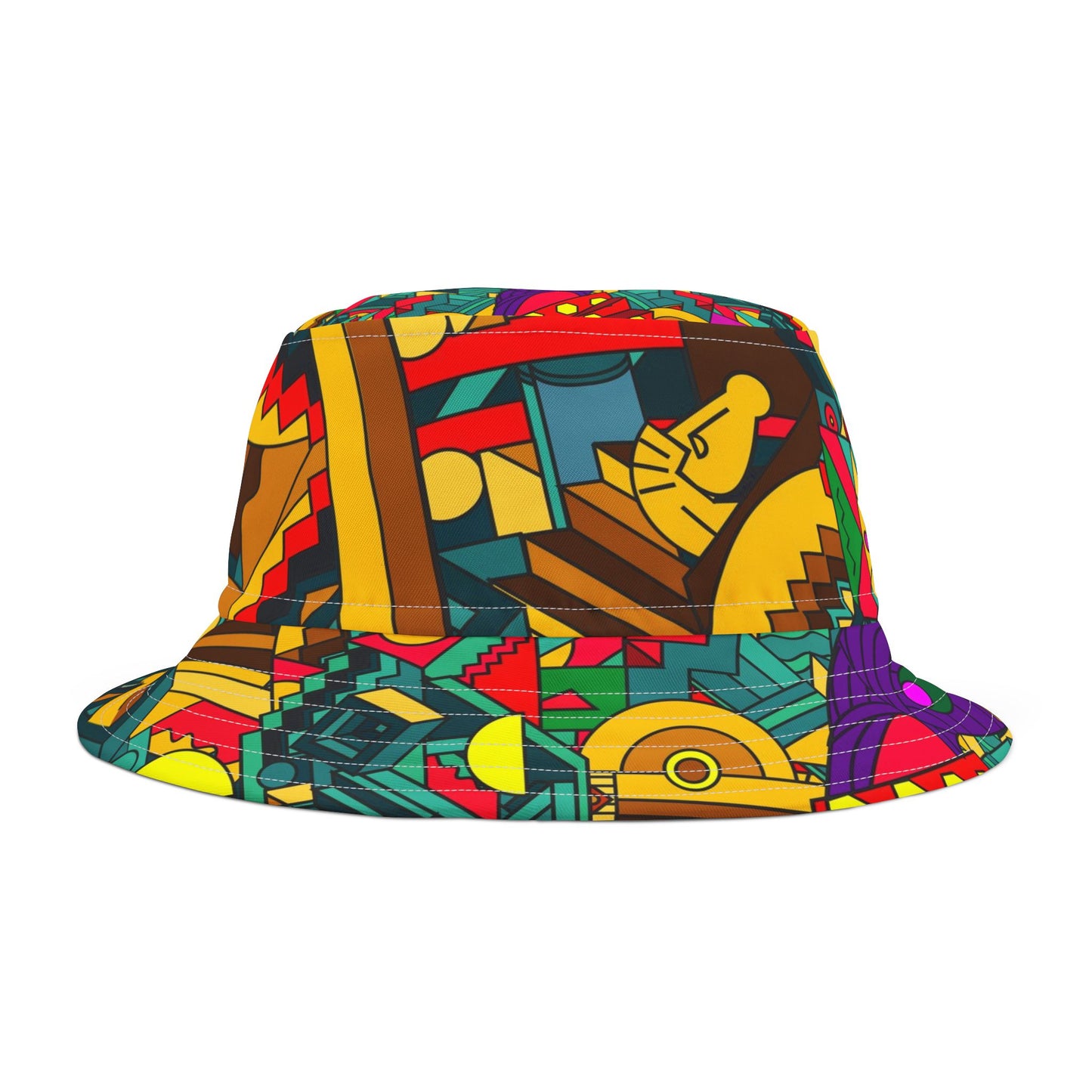 Bucket Hat Flamingo Dollar Cotton