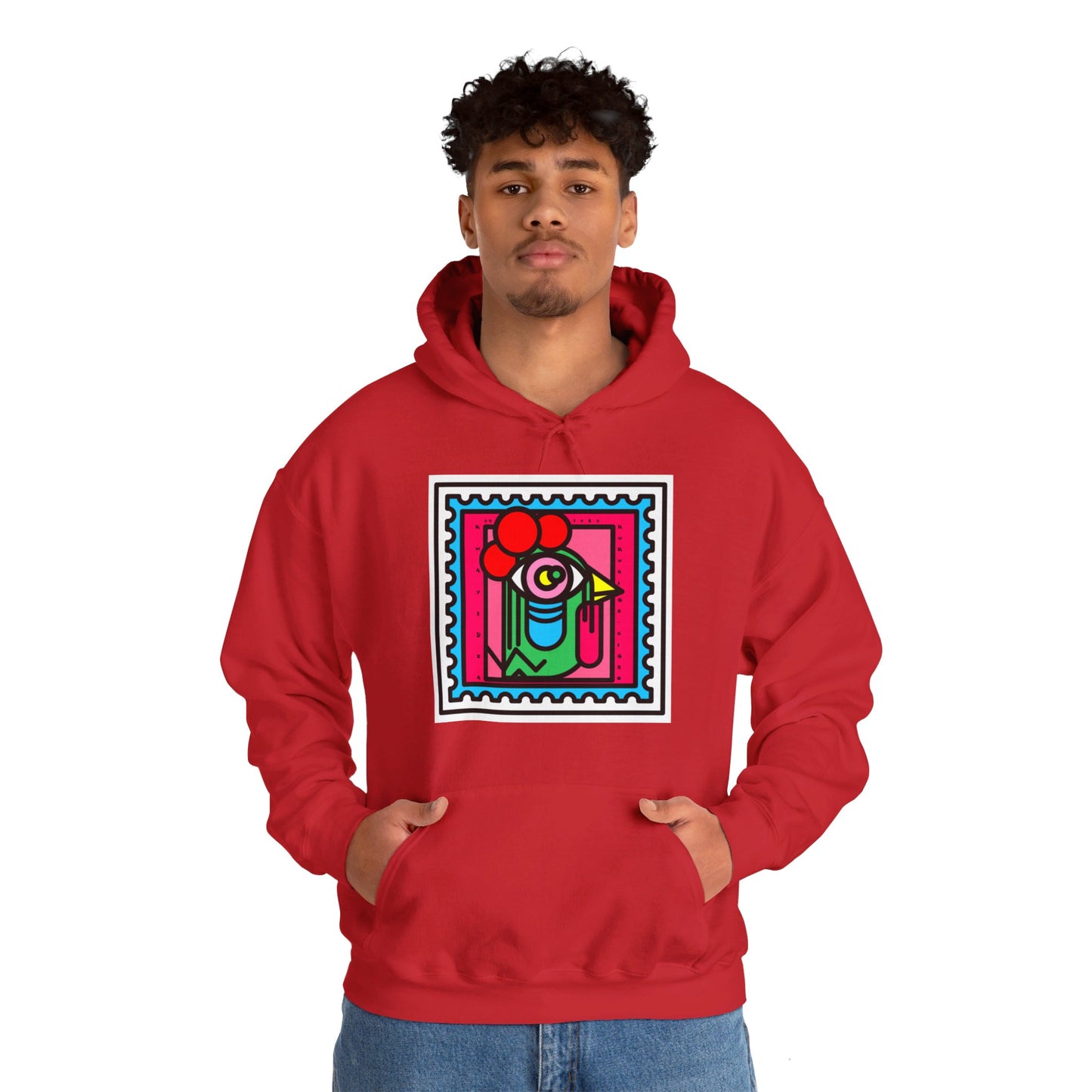 Zimbabwe Stamp™ Hooded Sweatshirt