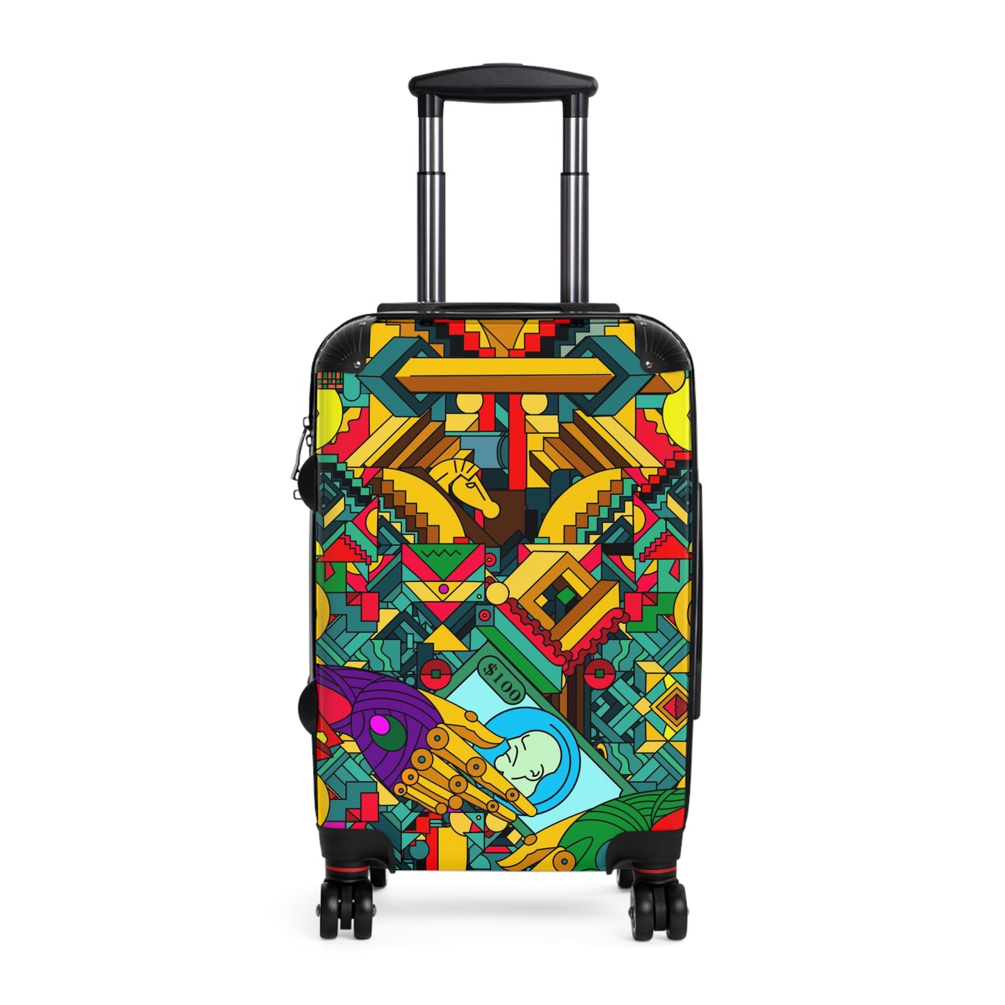 Artistic Travel Suitcases