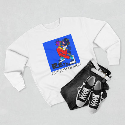 RETRO Custom Unisex Sweatshirt - Personalised Cozy Gift