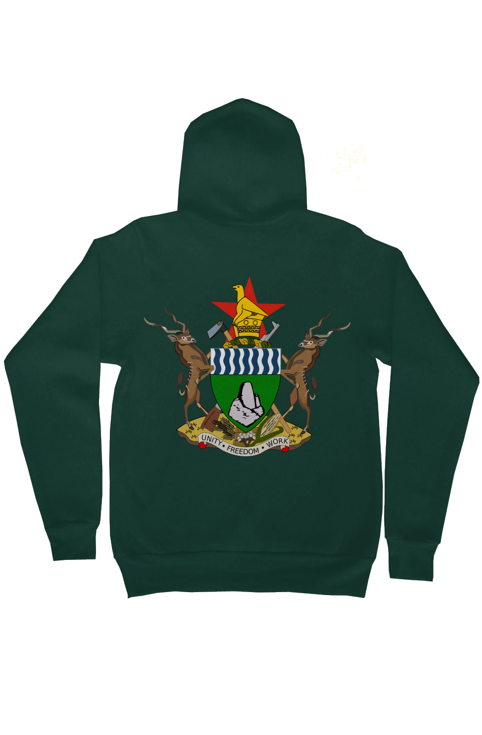 Zim Court of Arms-zip hoody