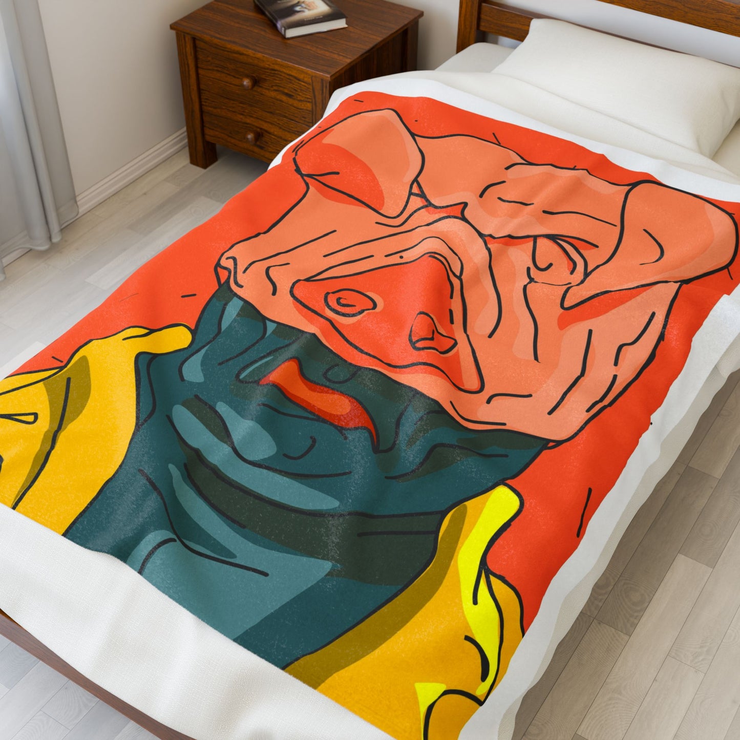 Whimsical Pig Plush Blanket for Cozy Nights