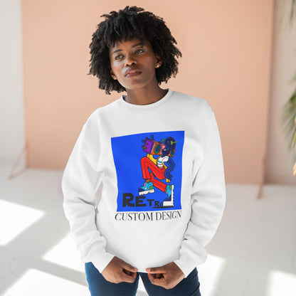 RETRO Custom Unisex Sweatshirt - Personalised Cozy Gift
