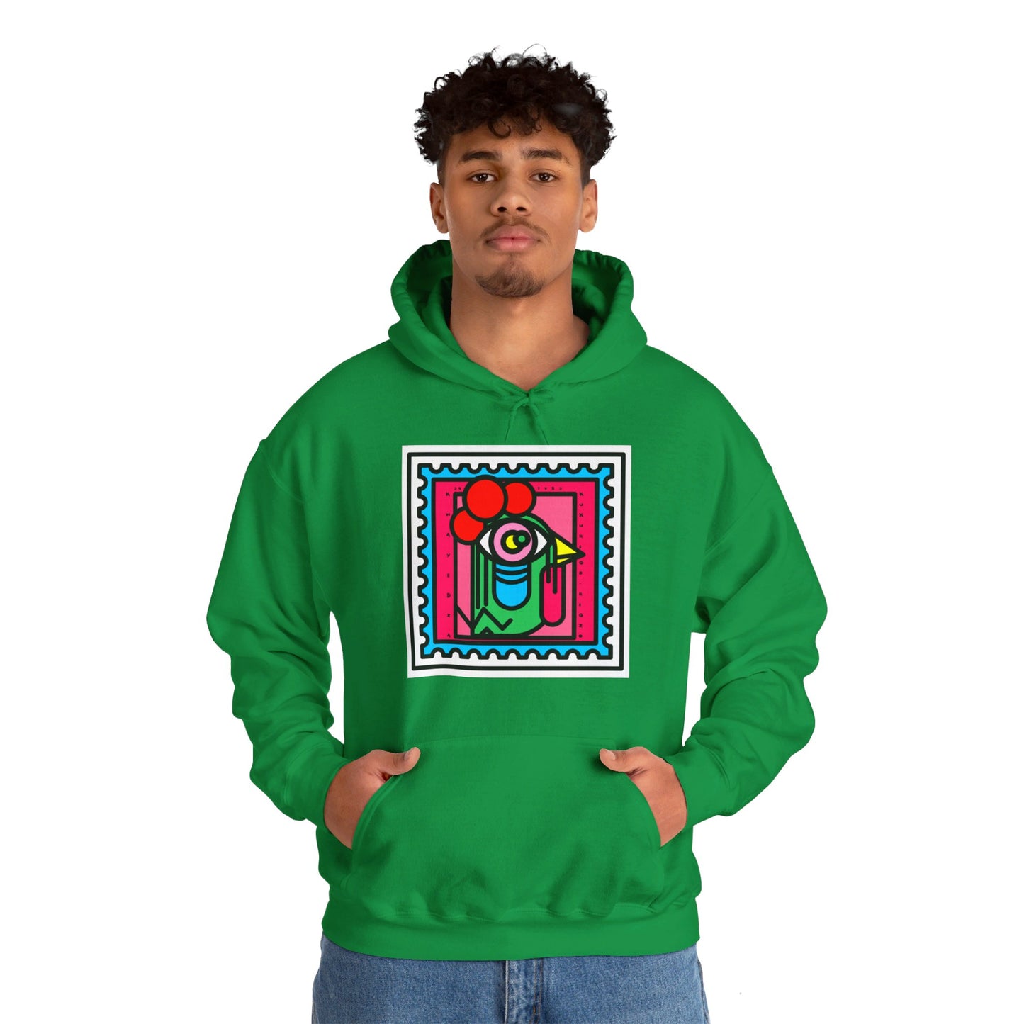 Zimbabwe Stamp™ Hooded Sweatshirt