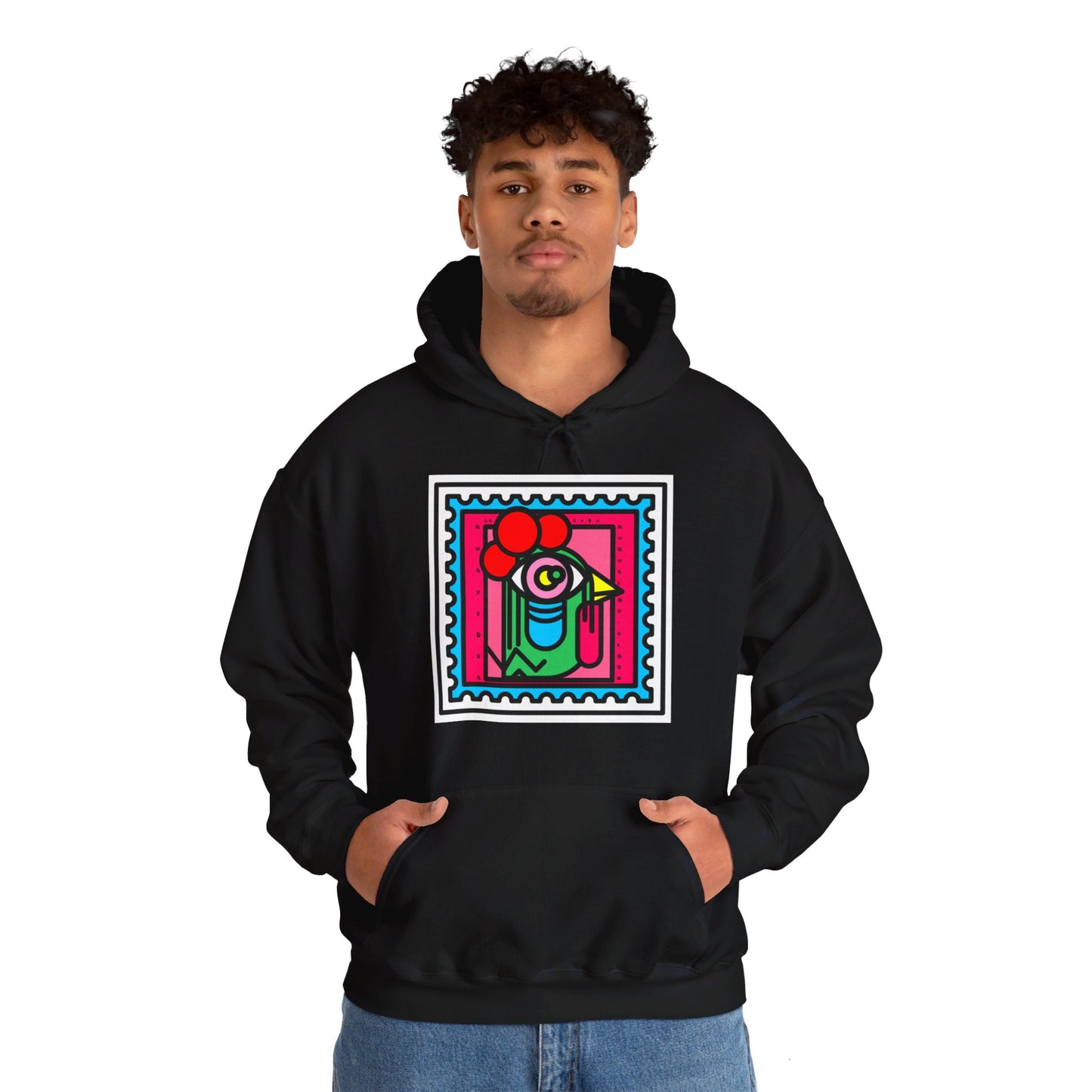 Zimbabwe Stamp™ Hooded Sweatshirt